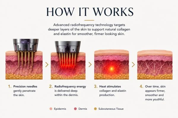 Diagram of how Collagen Lift Therapy Greater London (Ealing) works